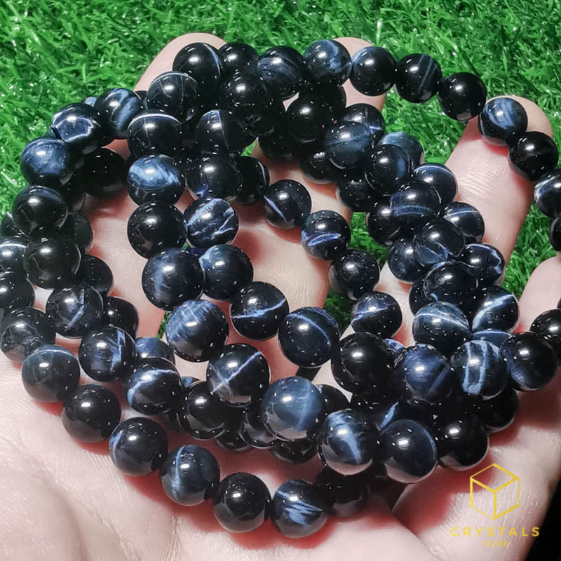 Tiger's Eye*** Bracelet - Blue Premium
