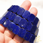 Load image into Gallery viewer, Lapis Lazuli Flat Bracelet
