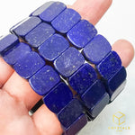 Load image into Gallery viewer, Lapis Lazuli Flat Bracelet

