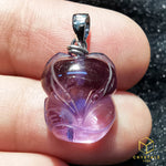 Load image into Gallery viewer, Amethyst Fox Pendant

