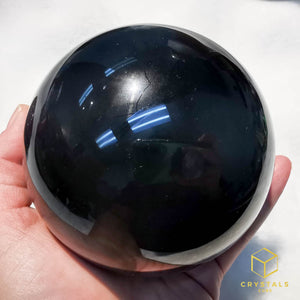 Black Obsidian Sphere- 10cm