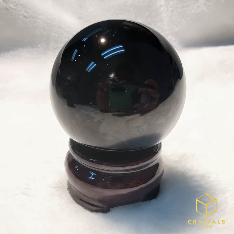 Black Obsidian Sphere- 5cm