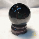 Load image into Gallery viewer, Black Obsidian Sphere- 5cm
