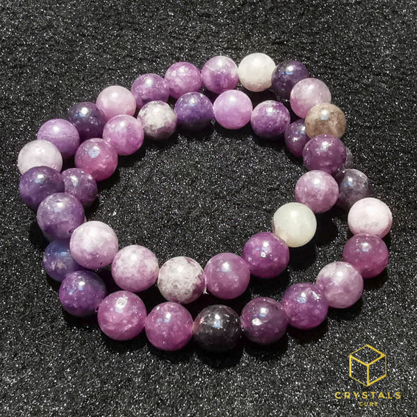 Lepidolite Bracelet 8mm | Rare Earth Gallery