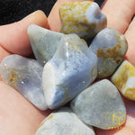 Load image into Gallery viewer, Blue Chalcedony Tumble
