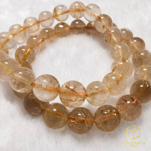 Golden Rutilated Quartz Bracelet