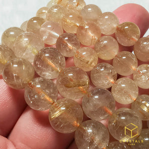 Golden Rutilated Quartz Bracelet