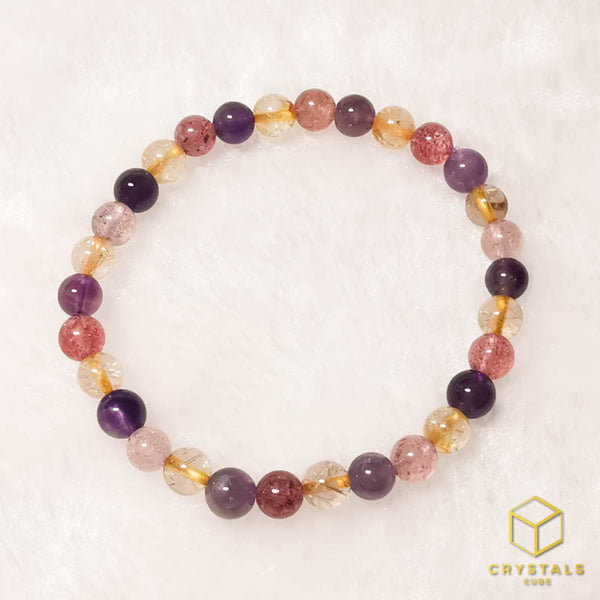 Strawberry Quartz Bracelet | Ele Keats Crystal & Jewelry Shop – Ele Keats  Jewelry