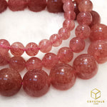 Load image into Gallery viewer, Strawberry Quartz Bracelet
