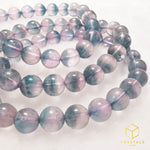 Load image into Gallery viewer, Fluorite** Bracelet (Blue-Purple)
