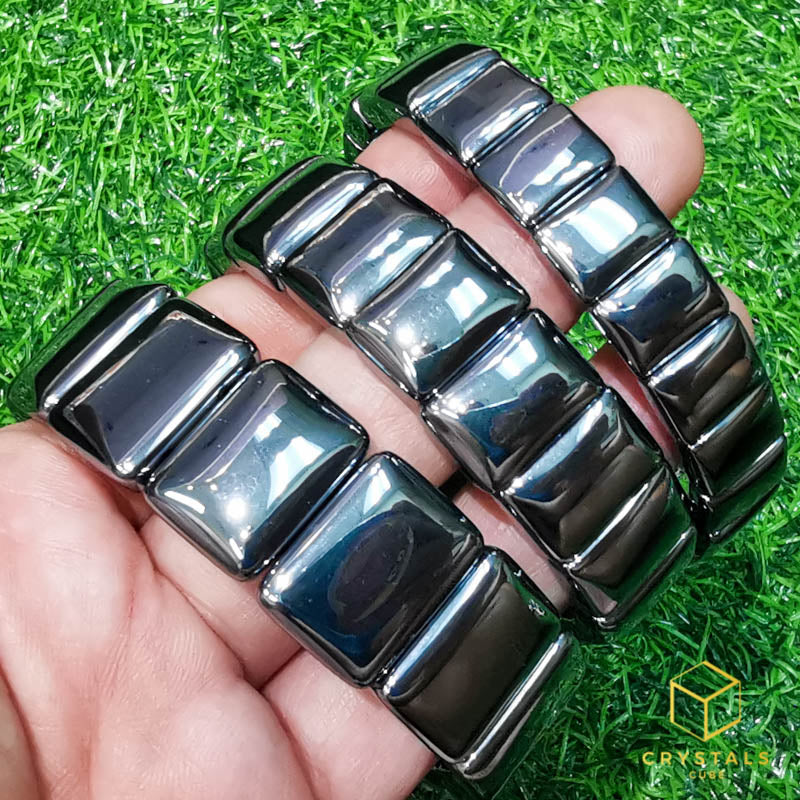 Terahertz Stone Flat Bracelet