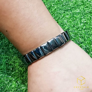 Terahertz Stone Flat Bracelet