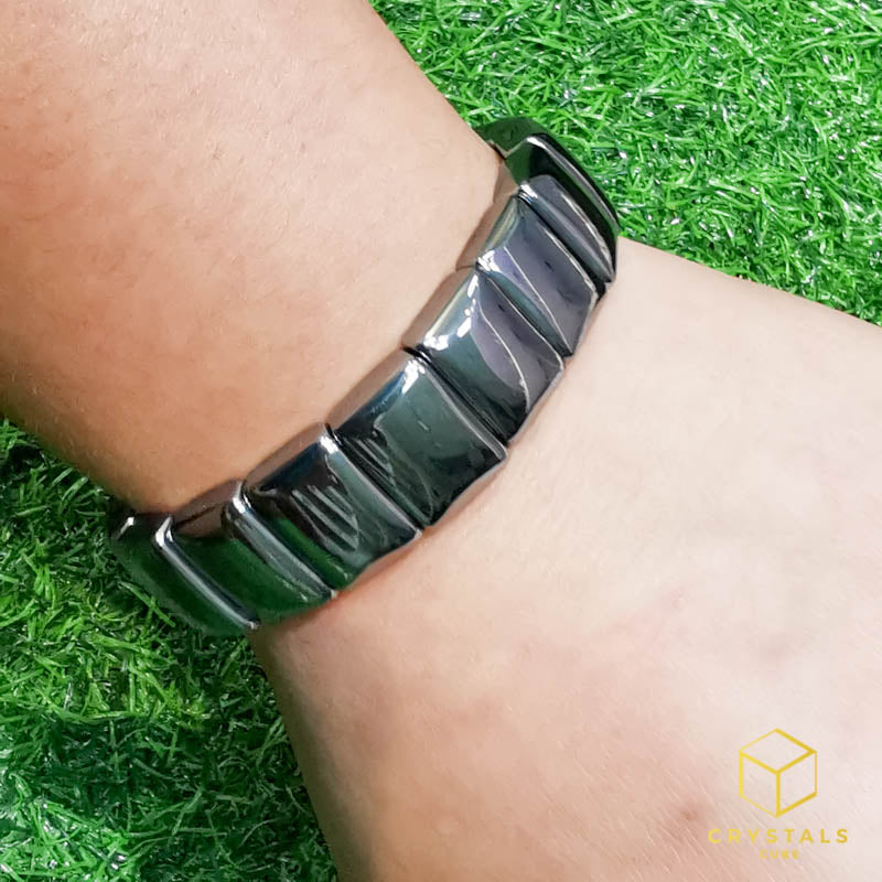 Terahertz Stone Flat Bracelet