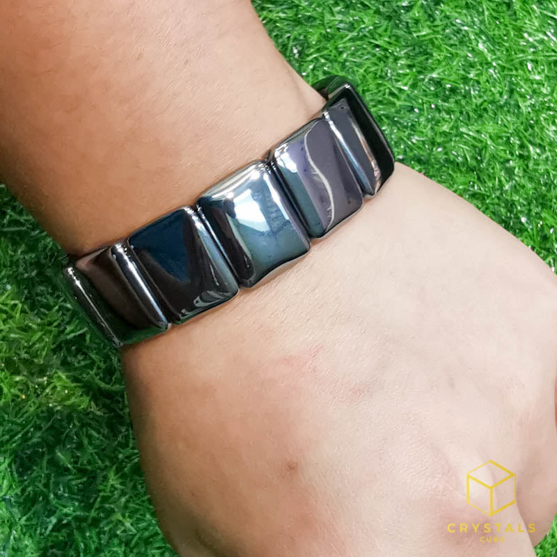 Terahertz Stone Flat Bracelet