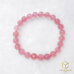 Load image into Gallery viewer, Rose Quartz** (Star) Bracelet
