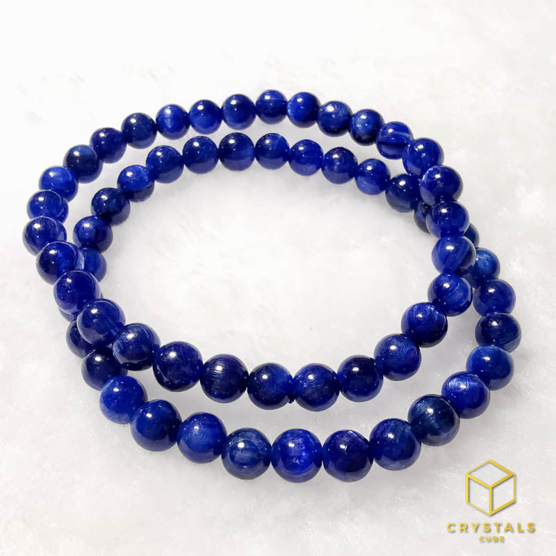 Blue Kyanite*** Bracelet - 6mm