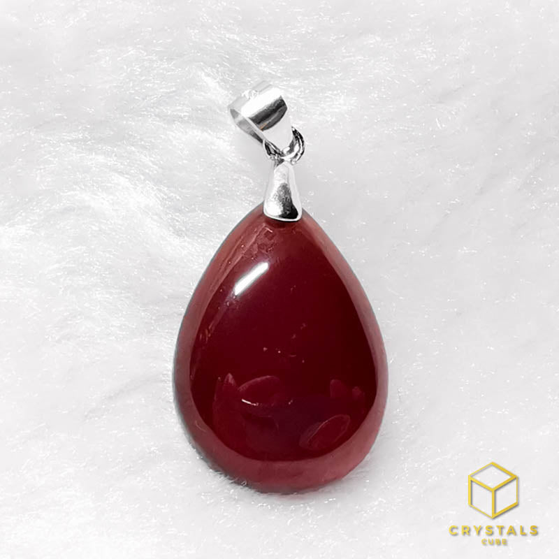 Hessonite Garnet Pendant