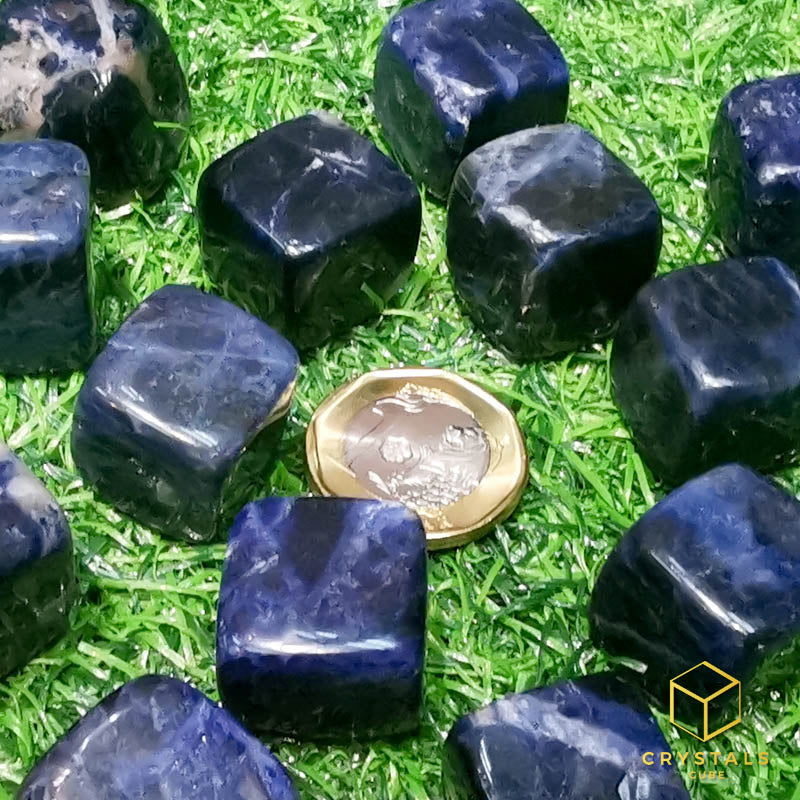 Sodalite Cube Tumble - Small