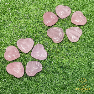 Rose Quartz Heart - Small