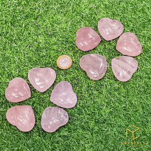 Rose Quartz Heart - Small