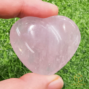 Rose Quartz Heart - Small