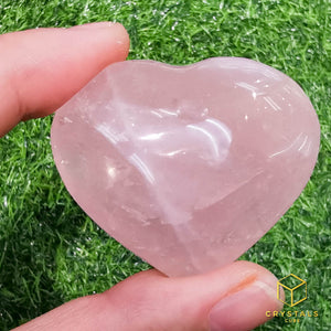 Rose Quartz Heart - Small