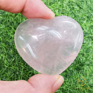 Rose Quartz Heart - Small