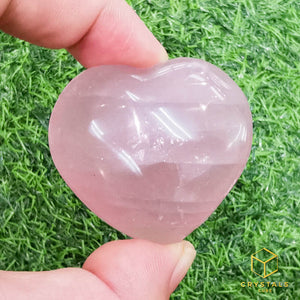 Rose Quartz Heart - Small