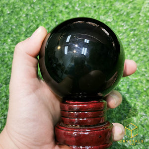 Black Obsidian Sphere- 8cm
