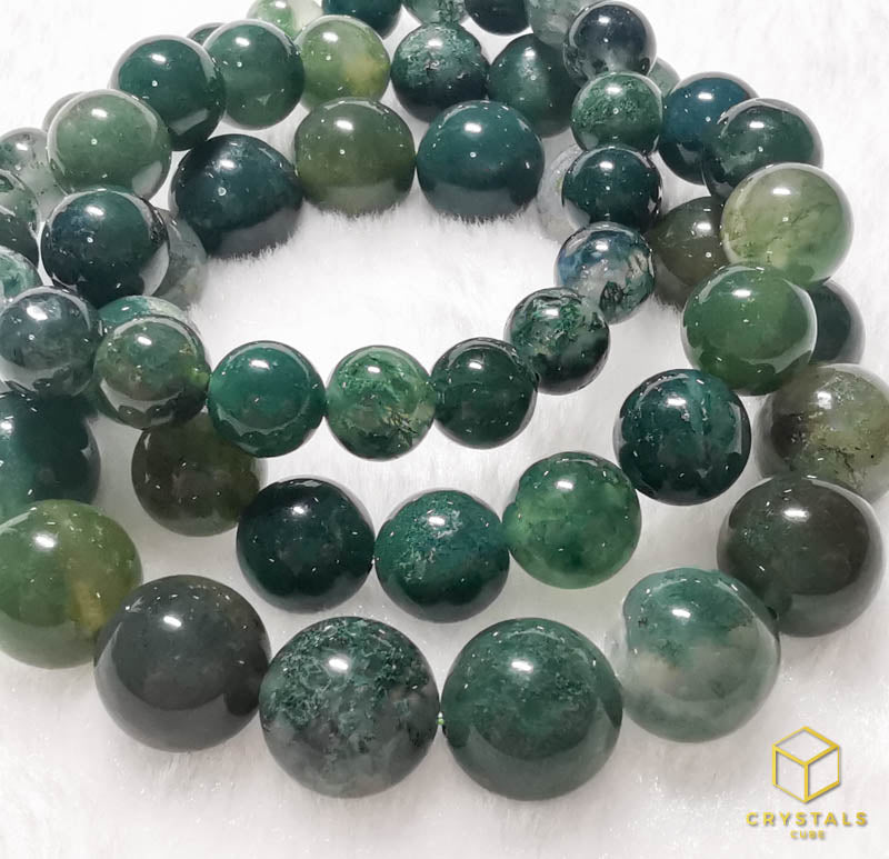 Moss Agate Bracelet