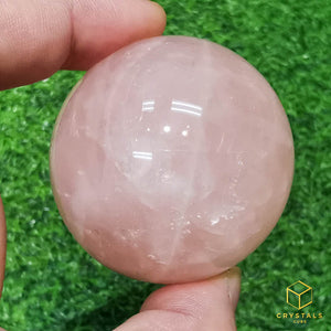 Rose Quartz* Sphere