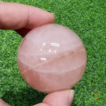 Load image into Gallery viewer, Rose Quartz* Sphere
