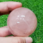 Load image into Gallery viewer, Rose Quartz* Sphere
