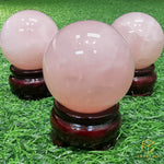 Load image into Gallery viewer, Rose Quartz* Sphere
