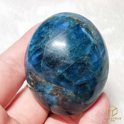 Apatite (Blue/Teal) Palm Stone