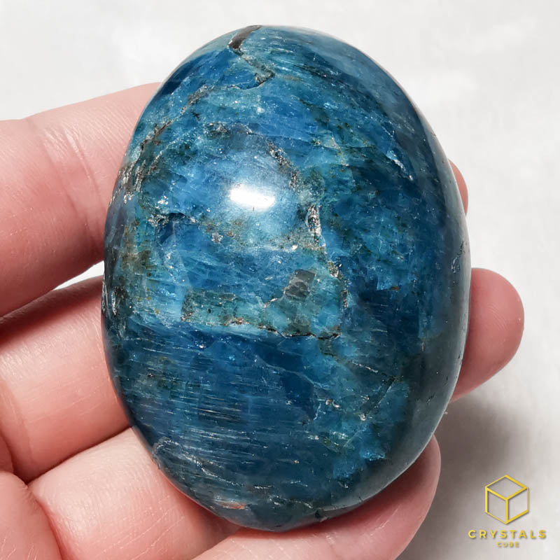 Apatite (Blue/Teal) Palm Stone