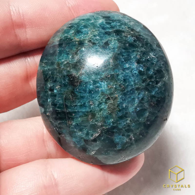 Apatite (Blue/Teal) Palm Stone
