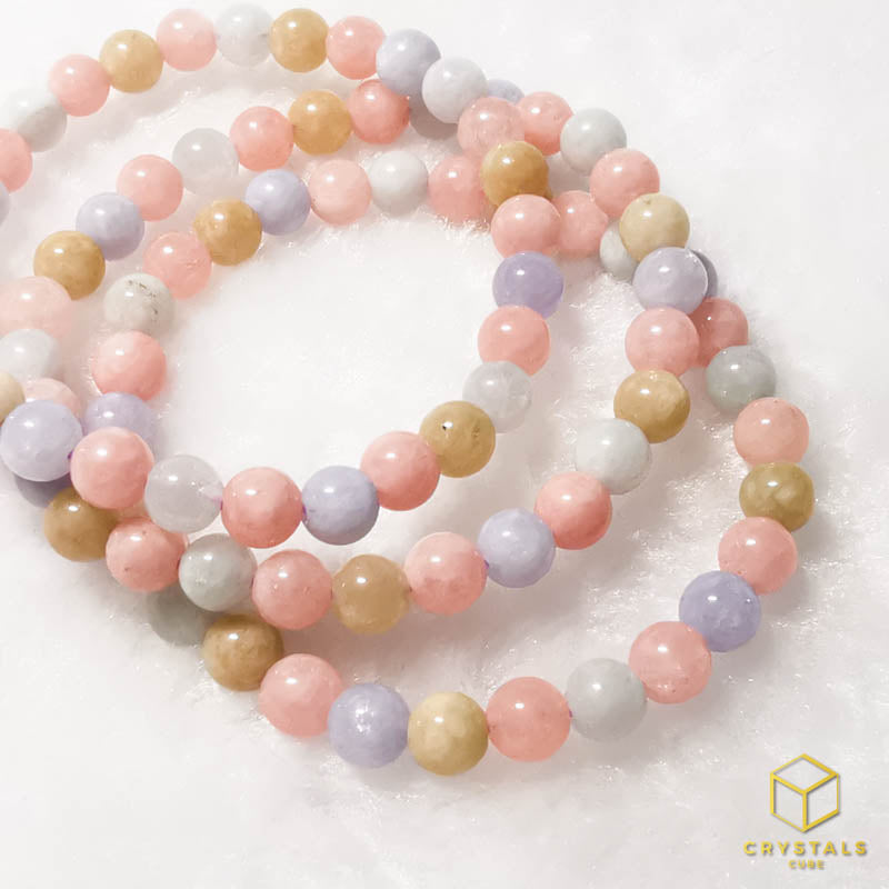 Beryl (Aquamarine & Morganite) Bracelet