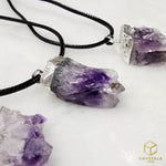 Load image into Gallery viewer, Amethyst Mini Cluster Pendant
