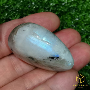 Rainbow Moonstone Palm Stone