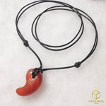 Load image into Gallery viewer, Magatama Necklace - Rose Quartz, Tiger&#39;s Eye, Carnelian, Grey Agate &amp; Obsidian
