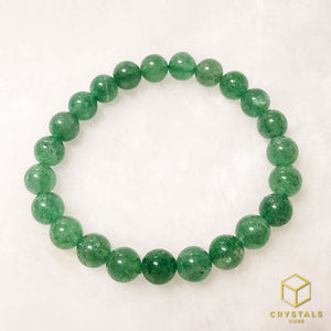 Green Strawberry Quartz Bracelet