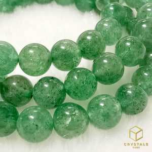 Green Strawberry Quartz Bracelet