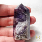 Load image into Gallery viewer, Chervon Amethyst Point - 5.6cm - 6.3cm
