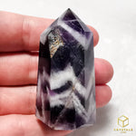 Load image into Gallery viewer, Chervon Amethyst Point - 5.6cm - 6.3cm
