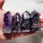 Load image into Gallery viewer, Chervon Amethyst Point - 5.6cm - 6.3cm
