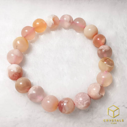 Sakura (Cherry Blossom) Agate Bracelet