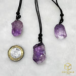 Load image into Gallery viewer, Amethyst Raw Pendant
