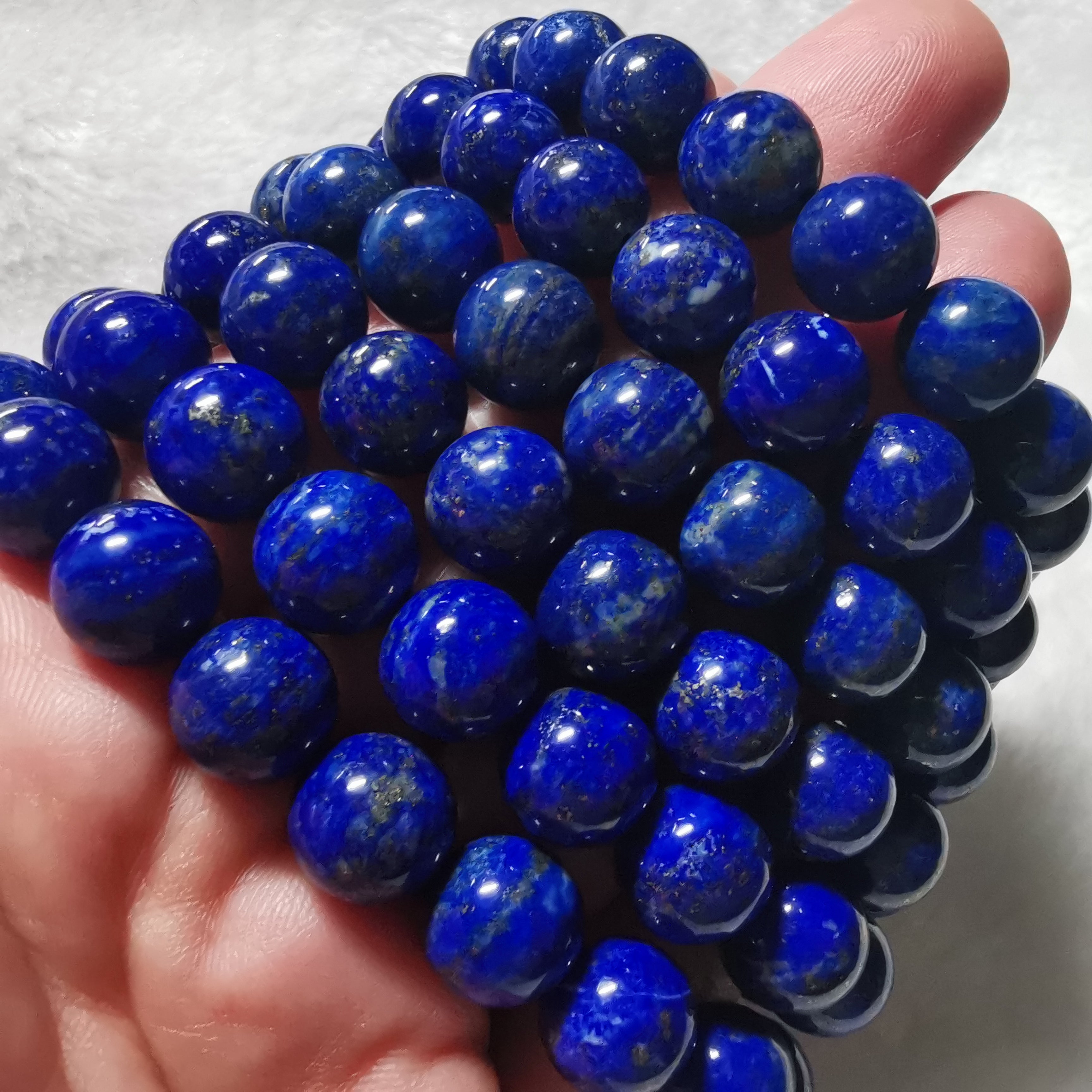 Lapis Lazuli Bracelet - 10mm-12mm