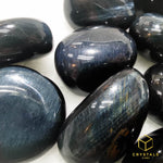Load image into Gallery viewer, Tiger&#39;s Eye Premium Tumble - Blue
